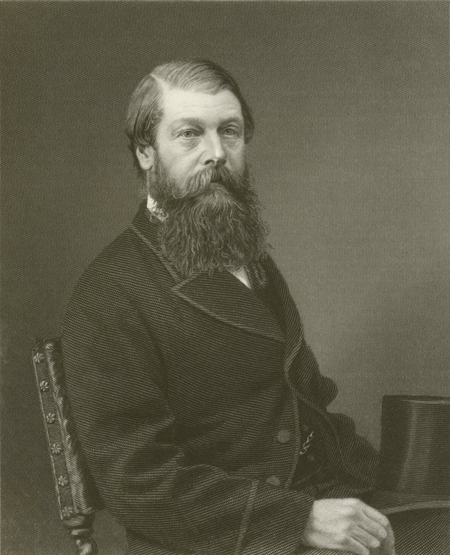 Højre ærede Lord Wrottesley, lordløjtnant for amtet Stafford af George J. Stodart