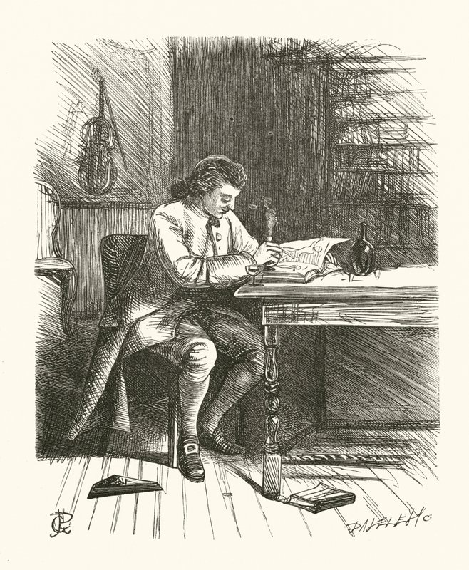 Illustration til A New Simile, In The Manner Of Swift (gravering) af George John Pinwell
