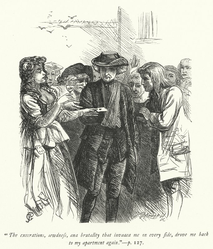 Illustration til The Vicar of Wakefield (gravering) af George John Pinwell