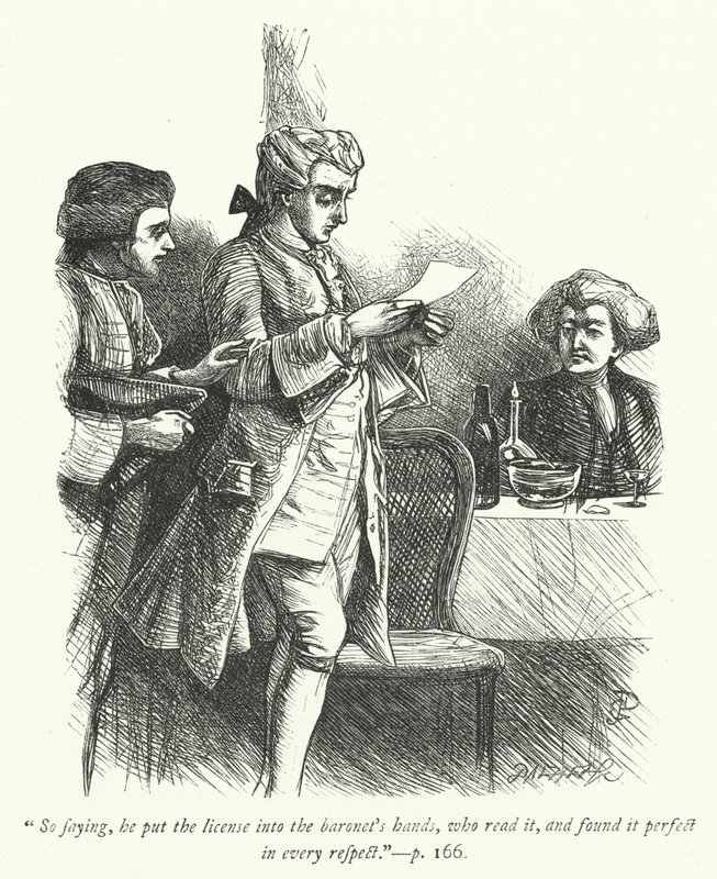Illustration til The Vicar of Wakefield (gravering) af George John Pinwell