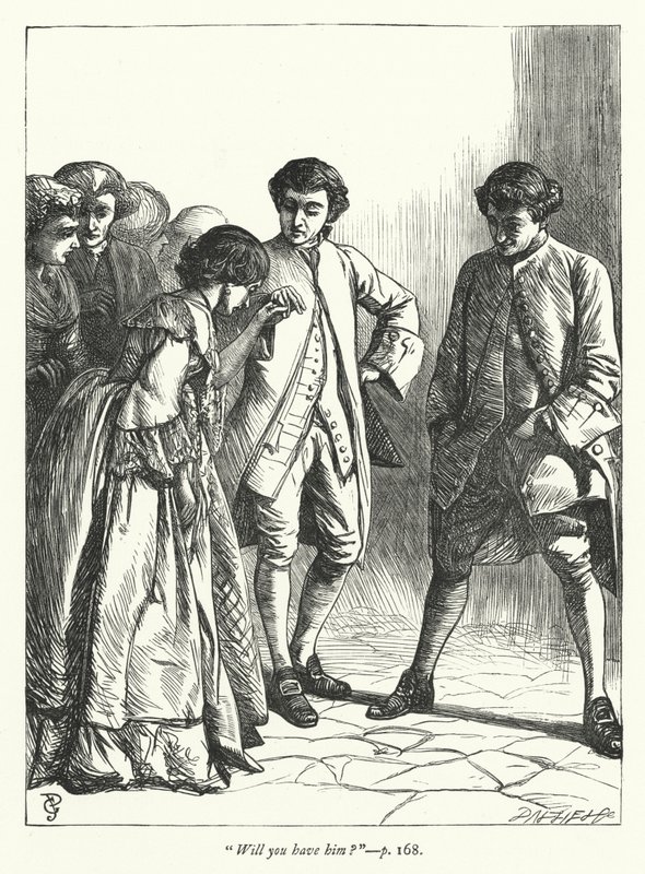 Illustration til The Vicar of Wakefield (gravering) af George John Pinwell