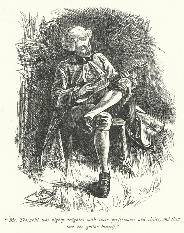 Illustration til The Vicar of Wakefield (gravering) af George John Pinwell