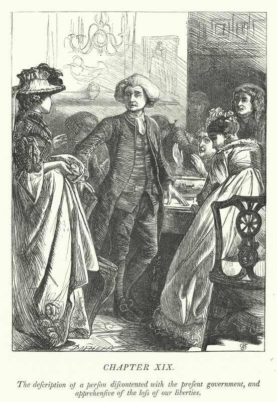 Illustration til The Vicar of Wakefield (gravering) af George John Pinwell