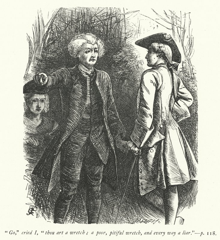 Illustration til The Vicar of Wakefield (gravering) af George John Pinwell