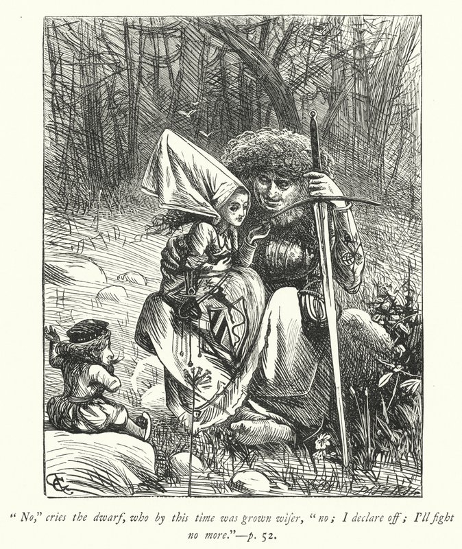 Illustration til The Vicar of Wakefield (gravering) af George John Pinwell