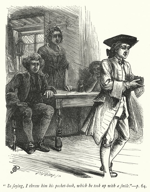 Illustration til The Vicar of Wakefield (gravering) af George John Pinwell