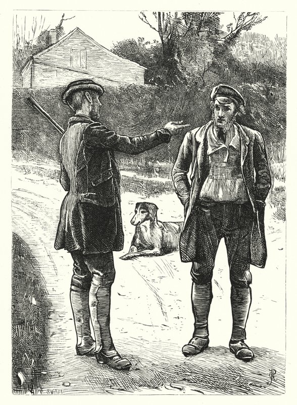 The Gamekeeper (gravering) af George John Pinwell