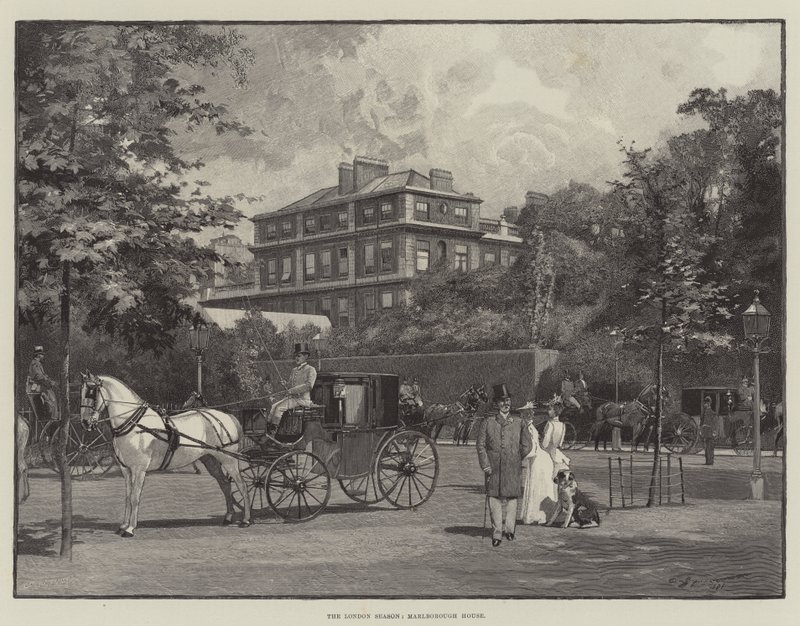 Sæsonen i London, Marlborough House af George L. Seymour