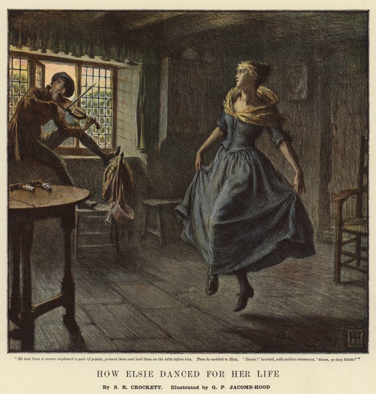 Hvordan Elsie dansede for sit liv af George Percy Jacomb Hood