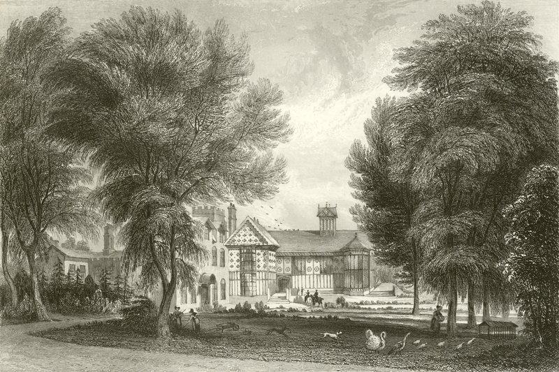 Old Hall, Rufford af George Pickering