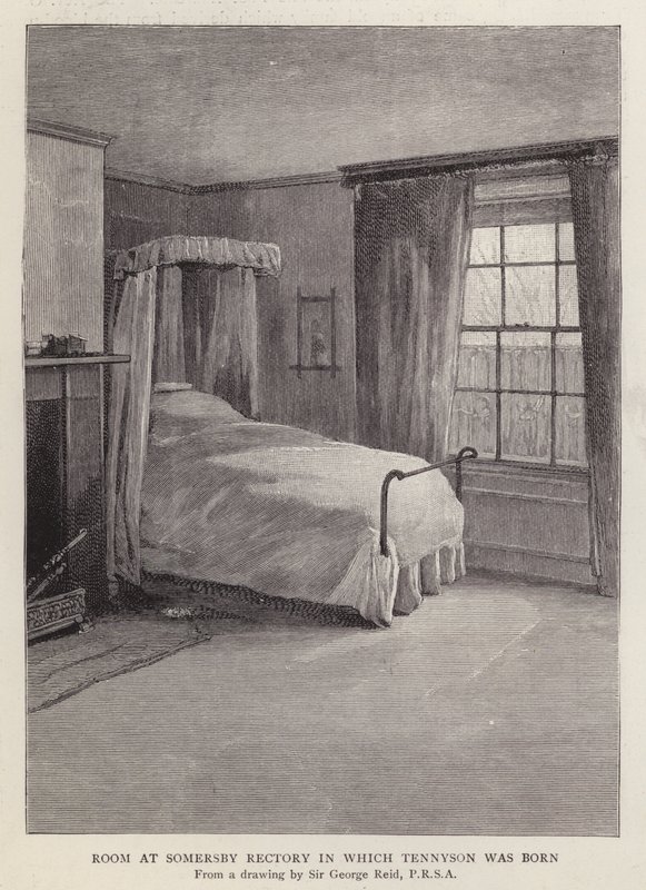 A Love Talk (litho) af George Reid