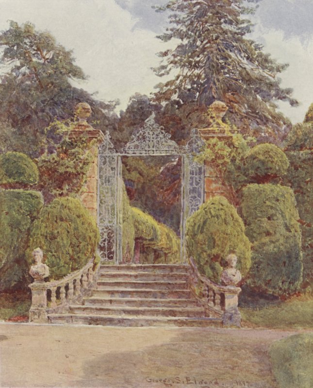 Brockenhurst, haveporten af George Samuel Elgood
