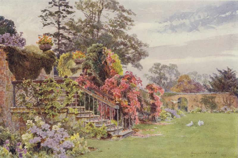 Bulwick, efterår af George Samuel Elgood
