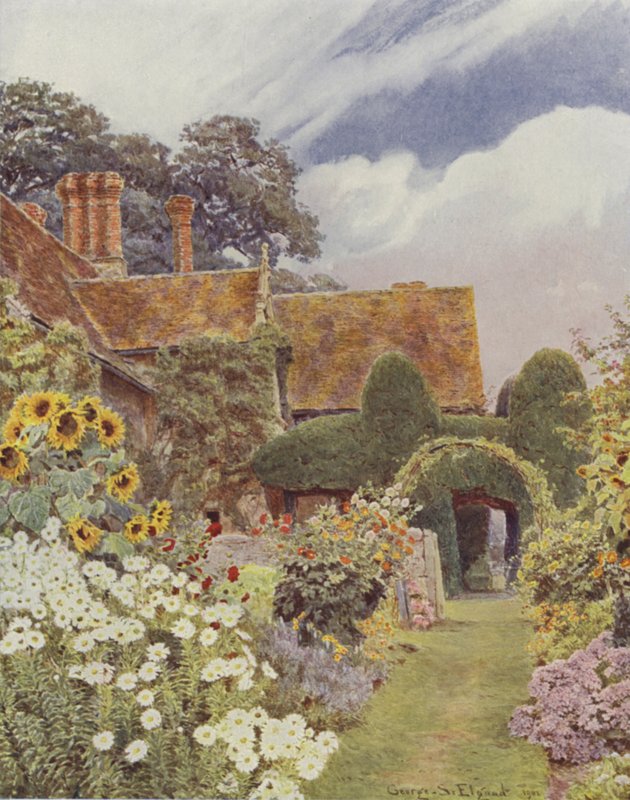 Cleeve Prior, solsikker af George Samuel Elgood