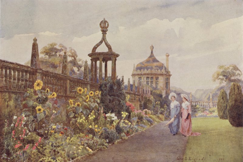 Montacute, Solsikker af George Samuel Elgood