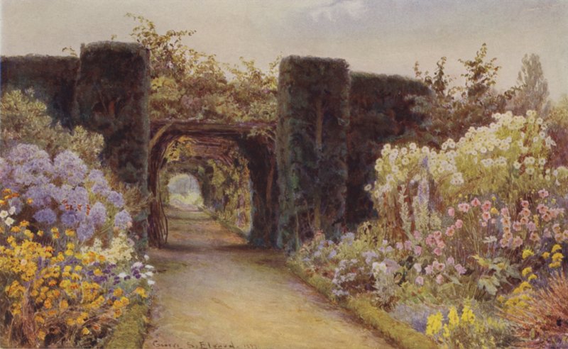 Pergolaen, Great Tangley af George Samuel Elgood
