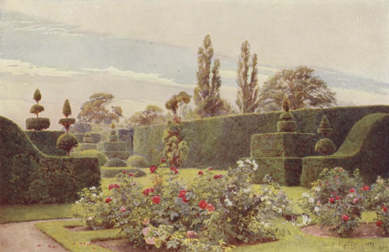 Rosenhaven, Arley af George Samuel Elgood