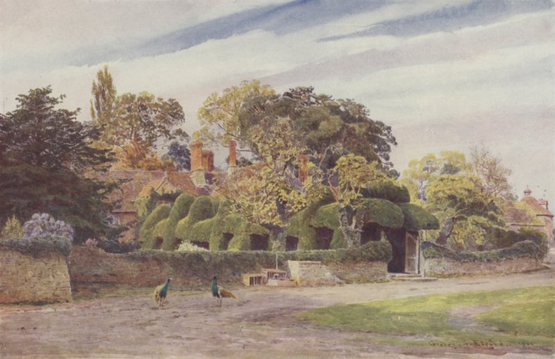 De tolv apostle, Cleeve Prior af George Samuel Elgood