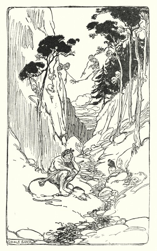 Theseus: Shinis (sten) af George Soper