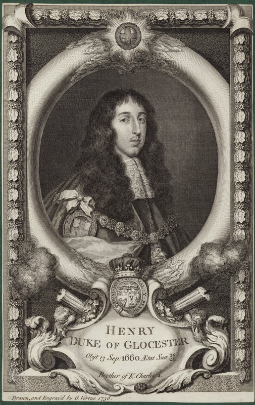 Portræt af Henry Stuart, hertug af Gloucester af George Vertue