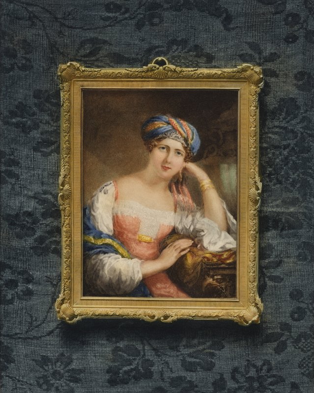 Portræt af Lady Jane Montagu, 1813 af George after Hayter