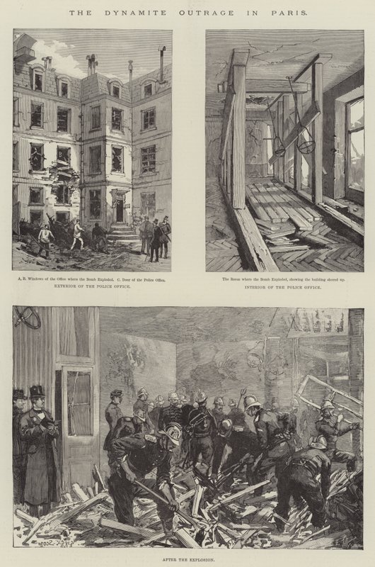 The Dynamite Outrage i Paris af Georges Bertin Scott