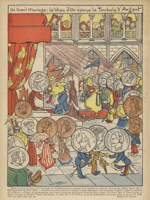 Illustration til Le Rire af Georges Delaw