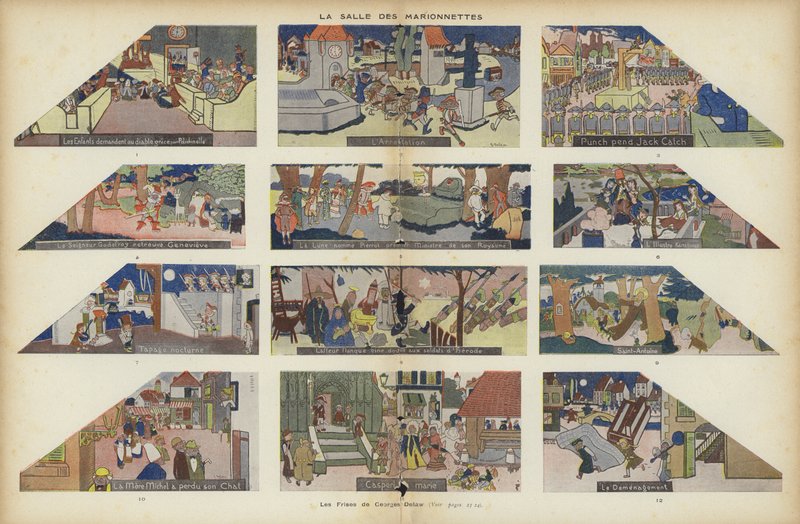 Illustration til Le Rire af Georges Delaw