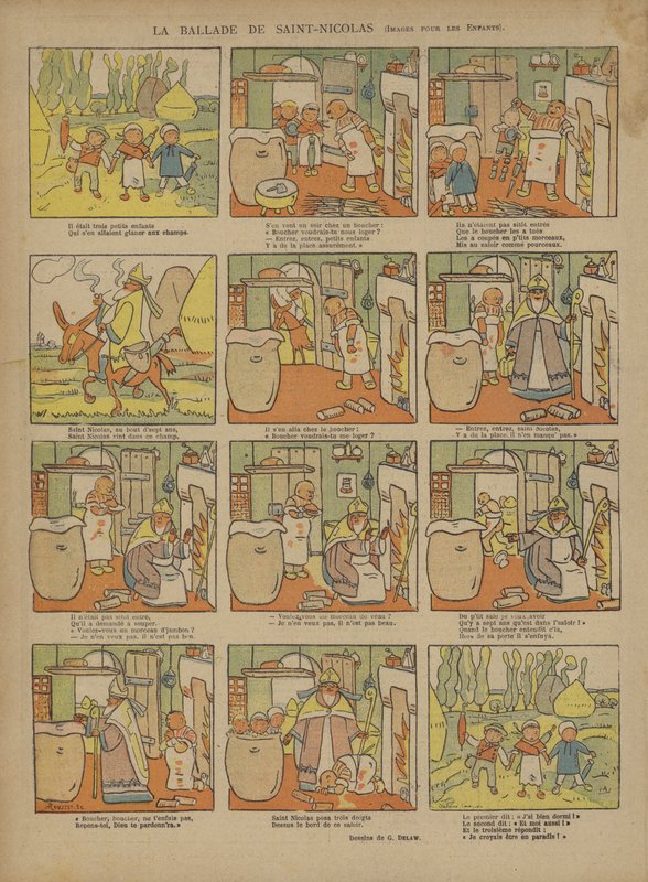Illustration til Le Rire af Georges Delaw