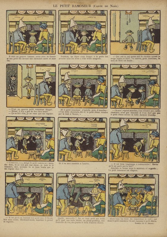 Illustration til Le Rire af Georges Delaw