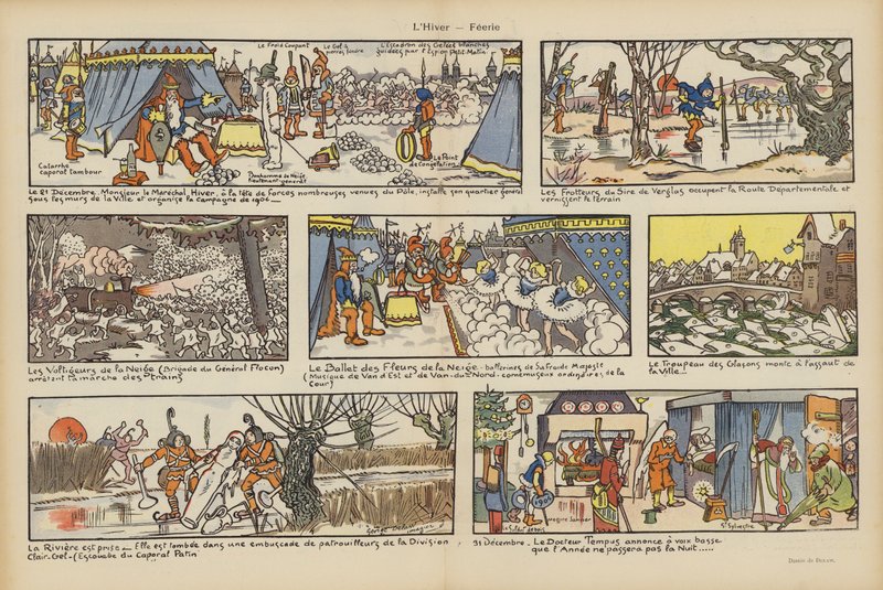 Illustration til Le Rire af Georges Delaw
