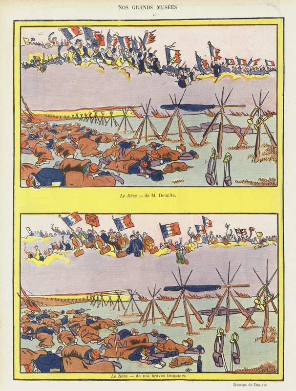 Illustration til Le Rire af Georges Delaw