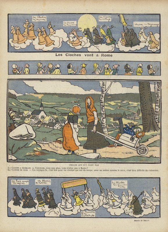 Illustration til Le Rire af Georges Delaw