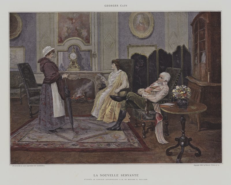 Den nye tjener af Georges Jules Auguste Cain