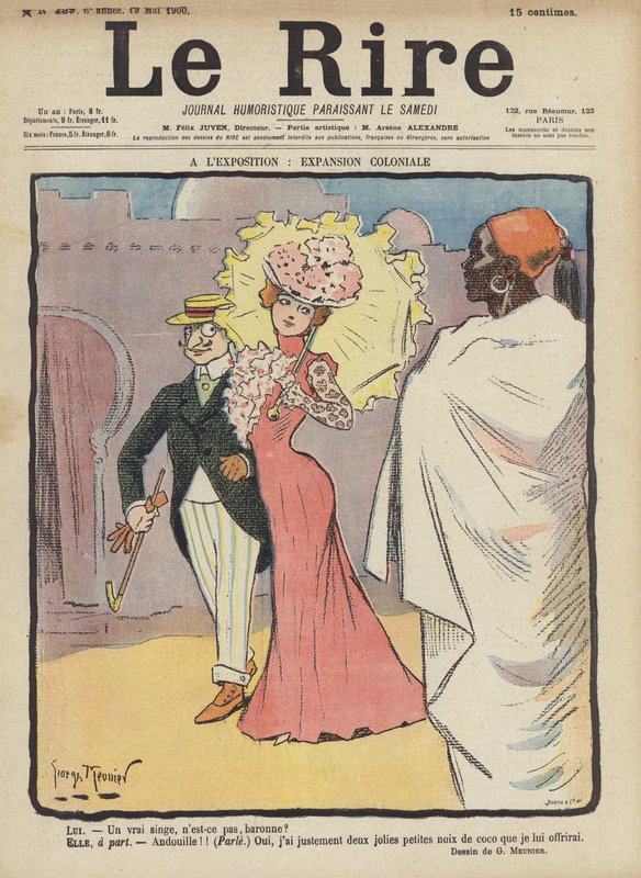 Illustration til Le Rire af Georges Meunier