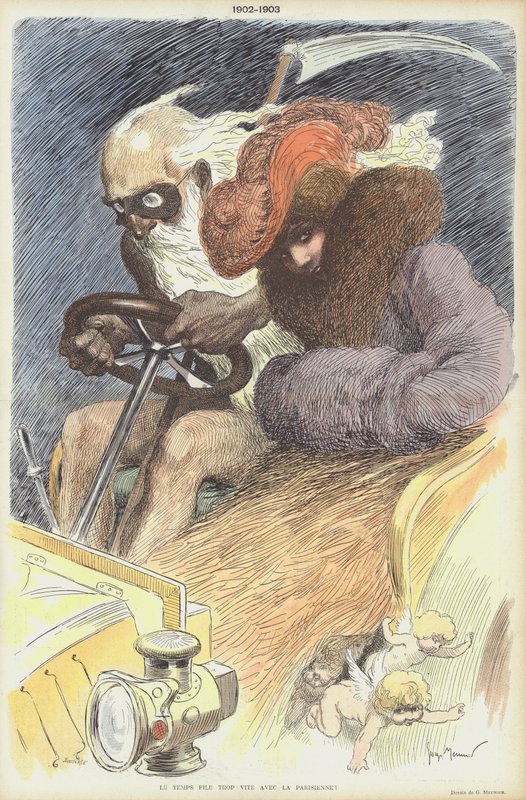 Illustration til Le Rire af Georges Meunier