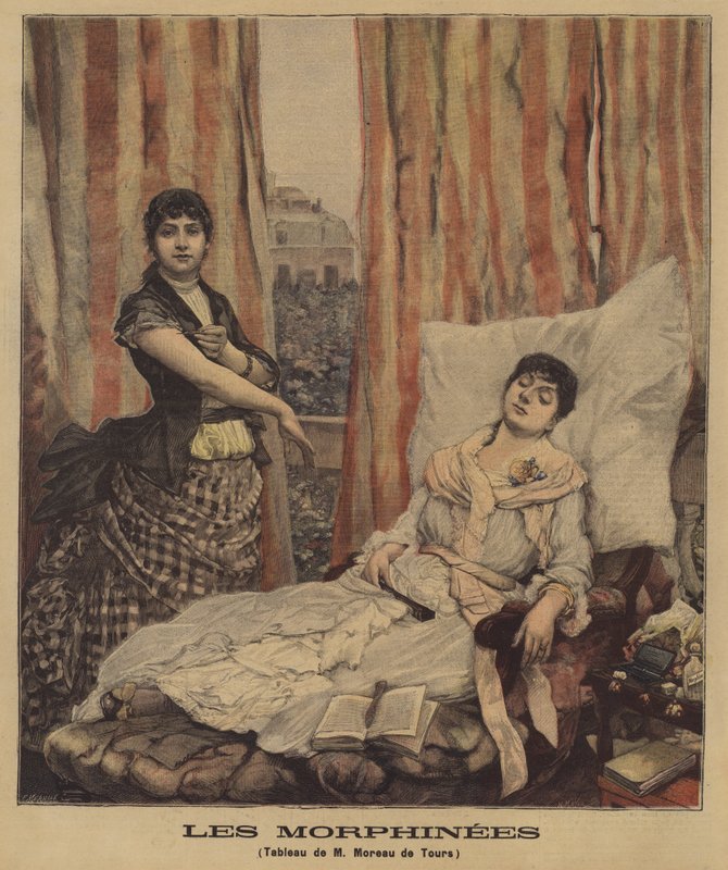 Morfinmisbrugerne af Georges Moreau de Tours