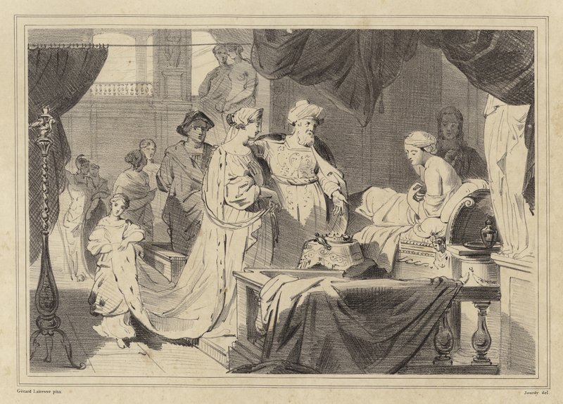Antiochus og Stratonice af Gerard de Lairesse