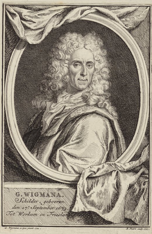 Portræt af Gerard Wigmana af Gerard Wigmana