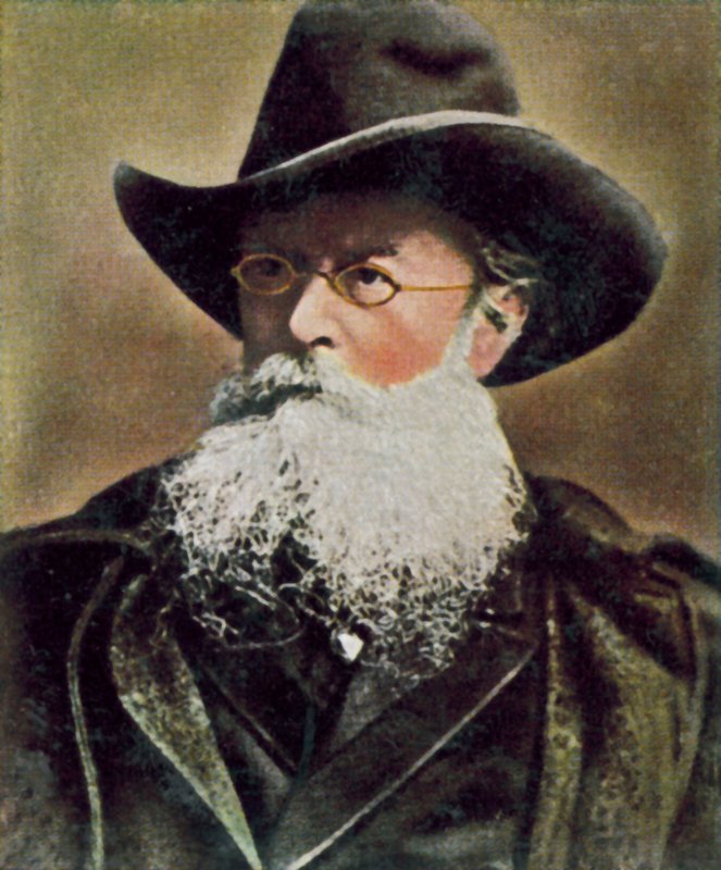 Felix Dahn, tysk advokat, forfatter og historiker (foto i farver) af German Photographer
