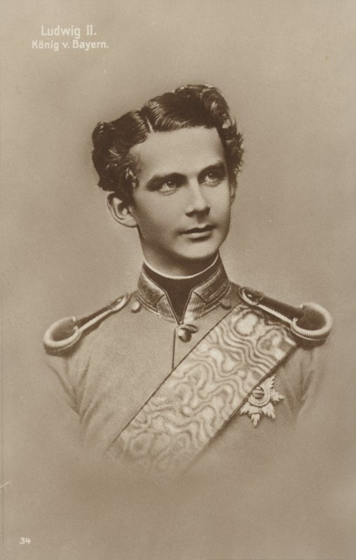 Ludwig II (s/h-foto) af German Photographer