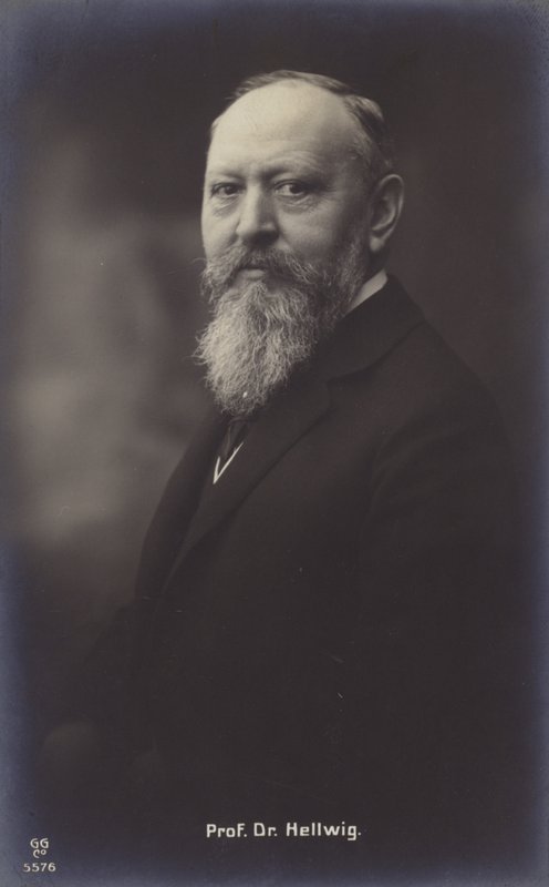 Professor doktor Hellwig (s/h-foto) af German Photographer