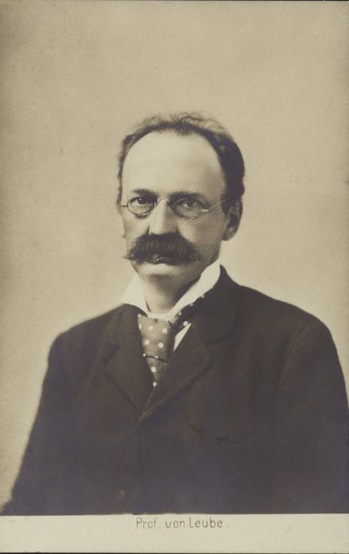 Wilhelm Olivier Leube (s/h-foto) af German Photographer
