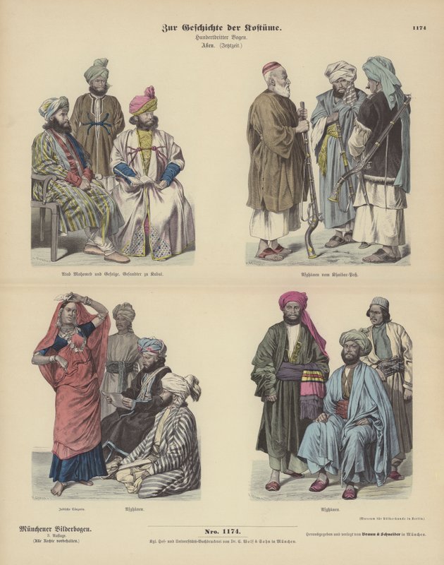 afghanske kostumer af German School