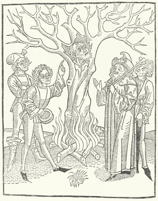An Illustration from the Book of Wisdomdani af German School