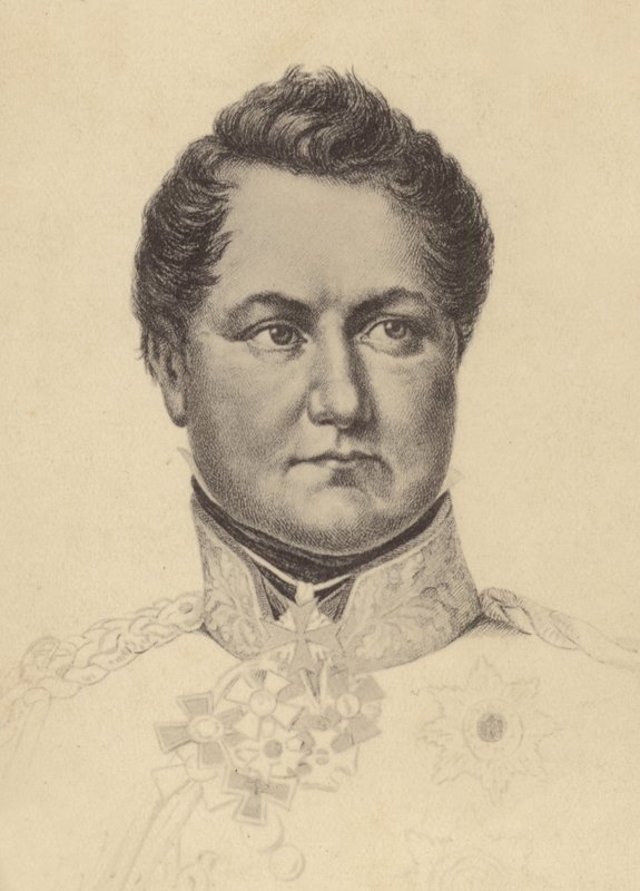 august grev Neidhardt af Gneisenau af German School