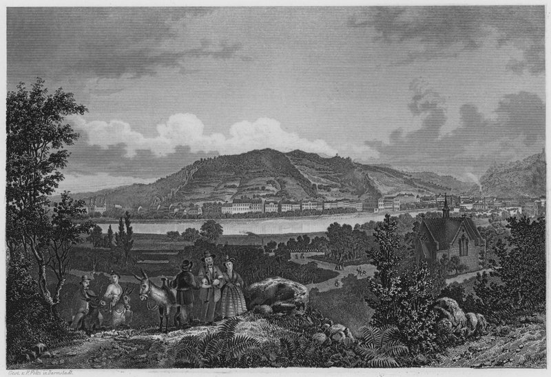Bad Ems (gravering) af German School