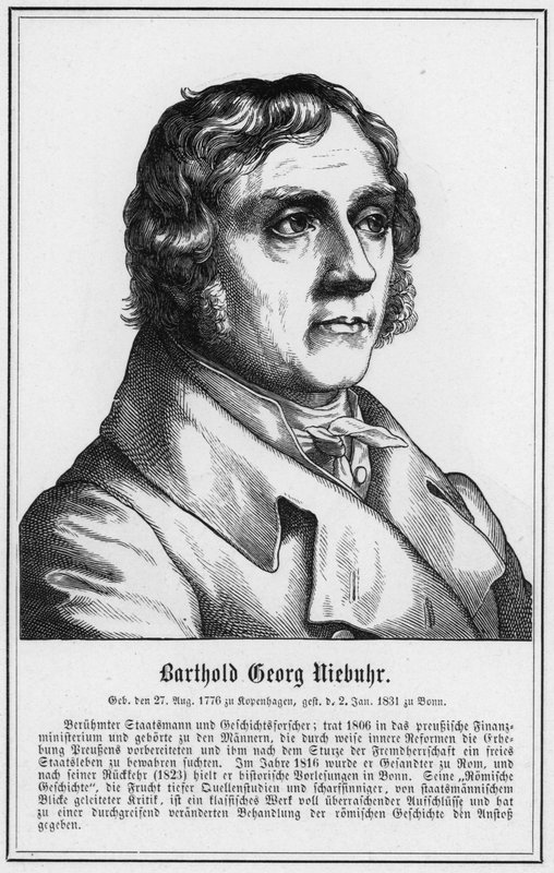 Barthold Georg Niebuhr (gravering) af German School