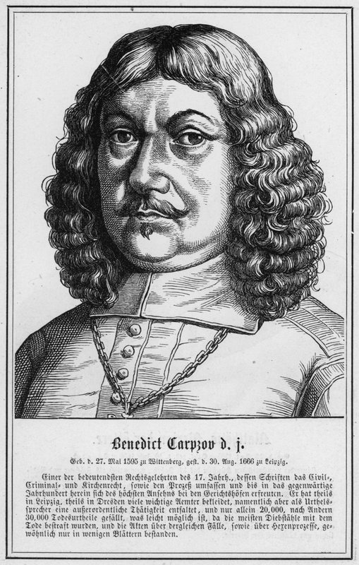 Benedict Carpzov d i (gravering) af German School