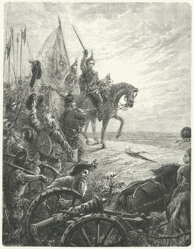 Charles Edward Stuarts vender tilbage til Skotland af German School